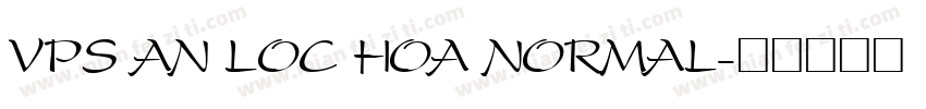 VPS An Loc Hoa Normal字体转换